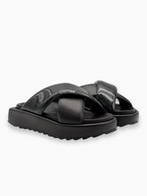 Slide Nere Con Fasce Incrociate -  | dBlank