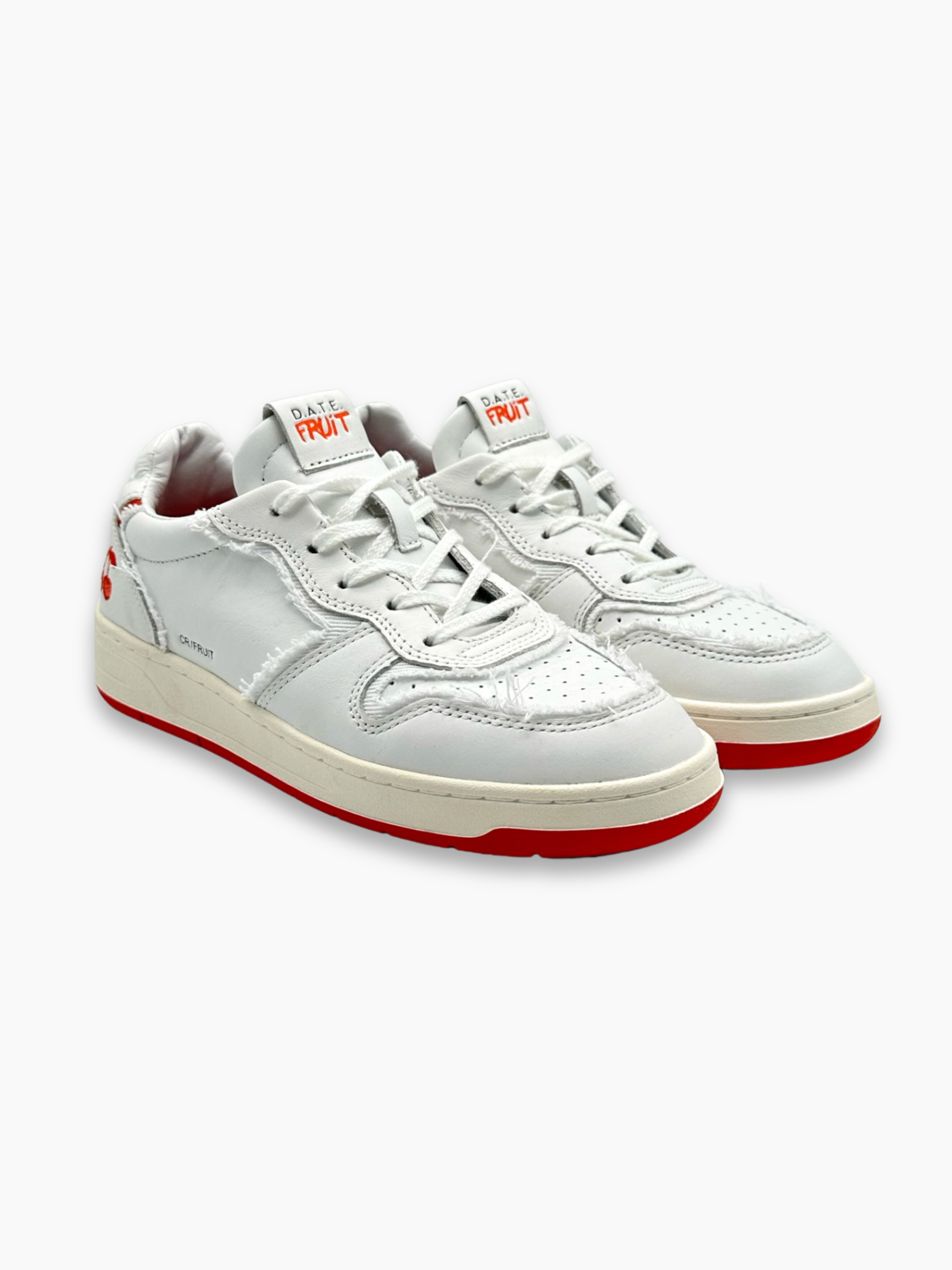 Sneakers Bianche Con Suola Rossa