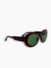 Occhiali Da Sole Bordeaux Geometrici - Rosso | dBlank