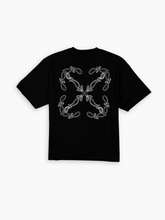 Black Bandana Arrow Skate T-shirt -  | dBlank