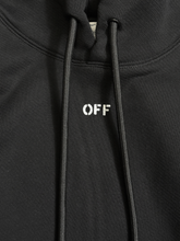 Felpa Nera Con Logo Off Stamp -  | dBlank