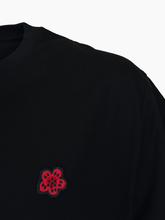 T-Shirt Ricamo Boke Flower Nera - NERO | Qlhype