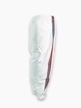 Pantaloni Bianchi Con Righe Rosse e Blu - Bianco | Qlhype