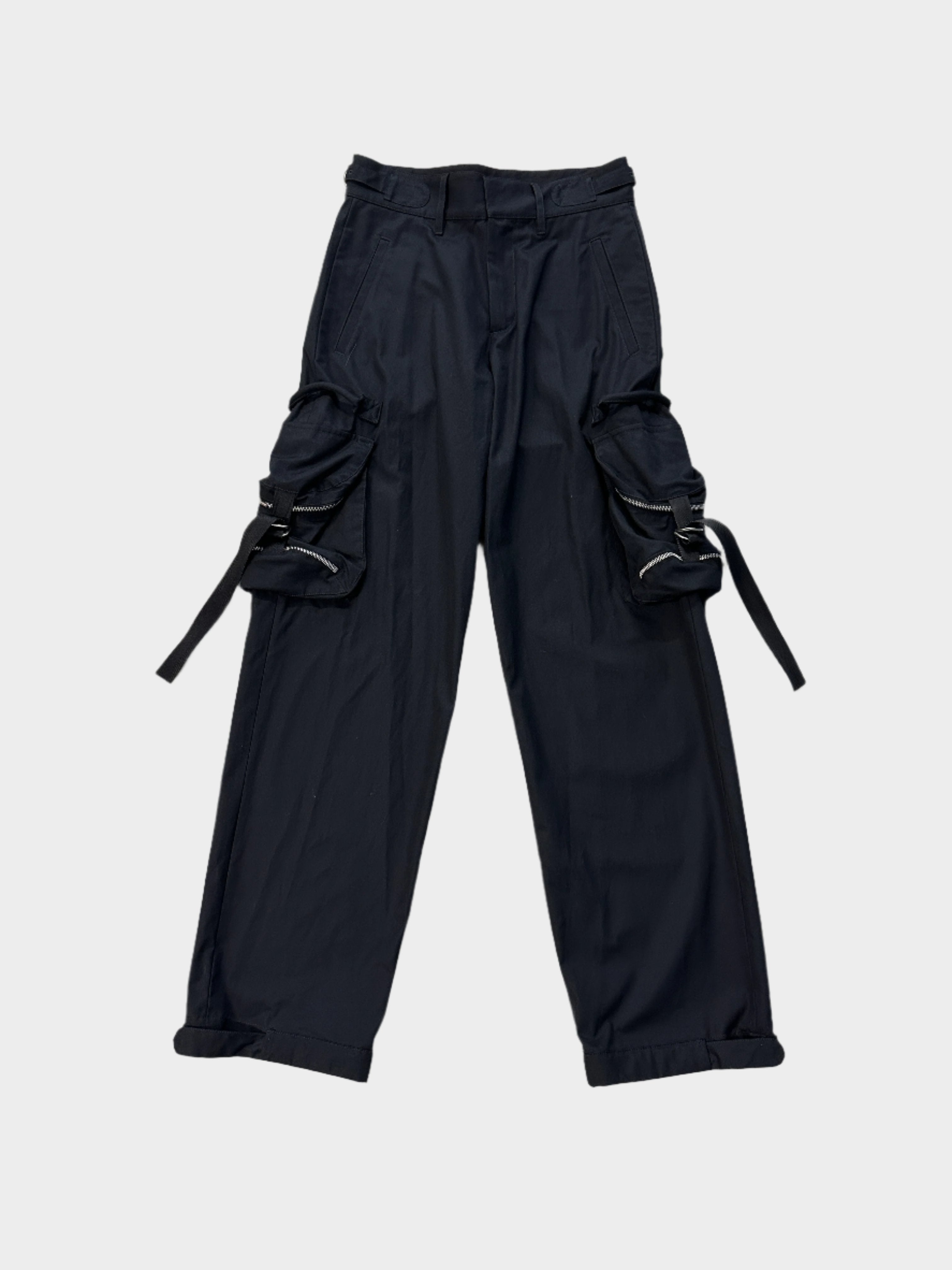 Zipped Cargo Trousers