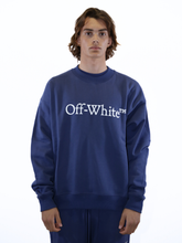 Felpa Blu Bookish Skate Crewneck - Blu navy | dBlank
