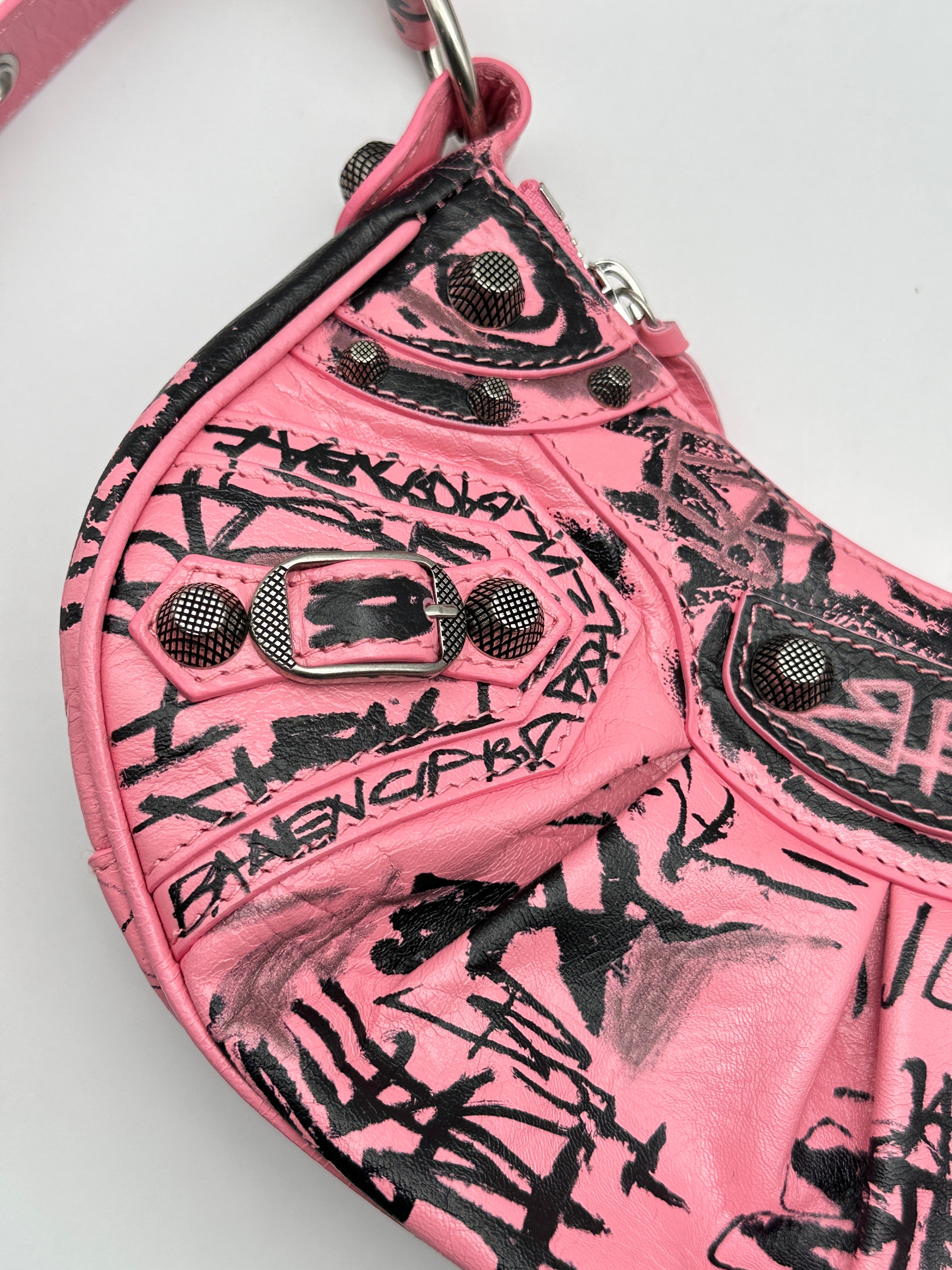 Le Cagole Graffiti Bag XS