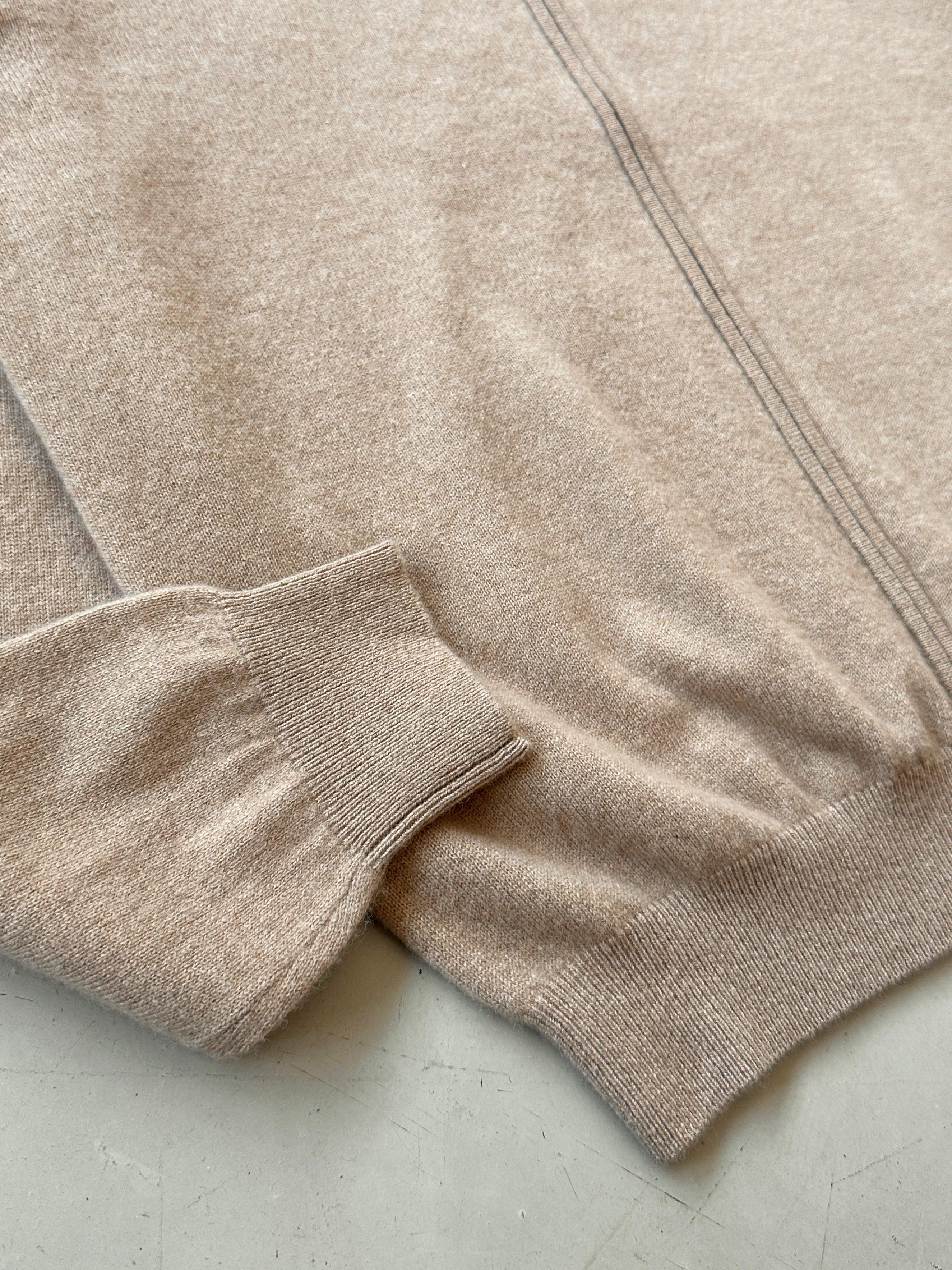 Cashmere Cardigan Zip