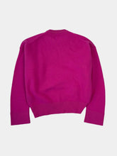Fuchsia Crewneck Sweater -  | dBlank