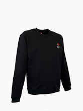 Felpa Ricamo Boke Flower Nera - NERO | Qlhype