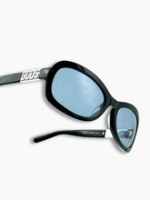 Occhiali Neri Lenti Azzurre -  | dBlank