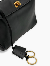 Borsa Rodeo In Pelle Nera Con Dettagli Argento - Nero | dBlank