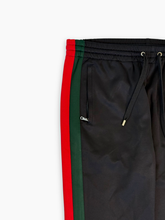 Pantaloni Neri Con Bande Laterali Rosse E Verdi -  | dBlank
