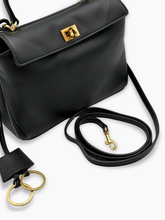 Borsa Rodeo In Pelle Nera Con Dettagli Argento - Nero | dBlank