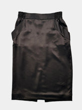 Satin Midi Skirt -  | dBlank