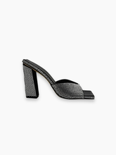 Mule Nere Con Cristalli -  | dBlank