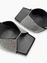 Mule Nere Con Cristalli -  | dBlank