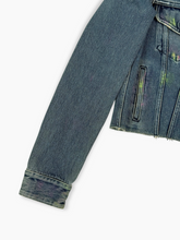 Giacca In Denim Blu Corta -  | dBlank
