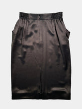 Satin Midi Skirt -  | dBlank