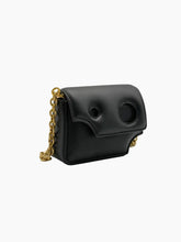 Mini Black Leather Bag -  | dBlank