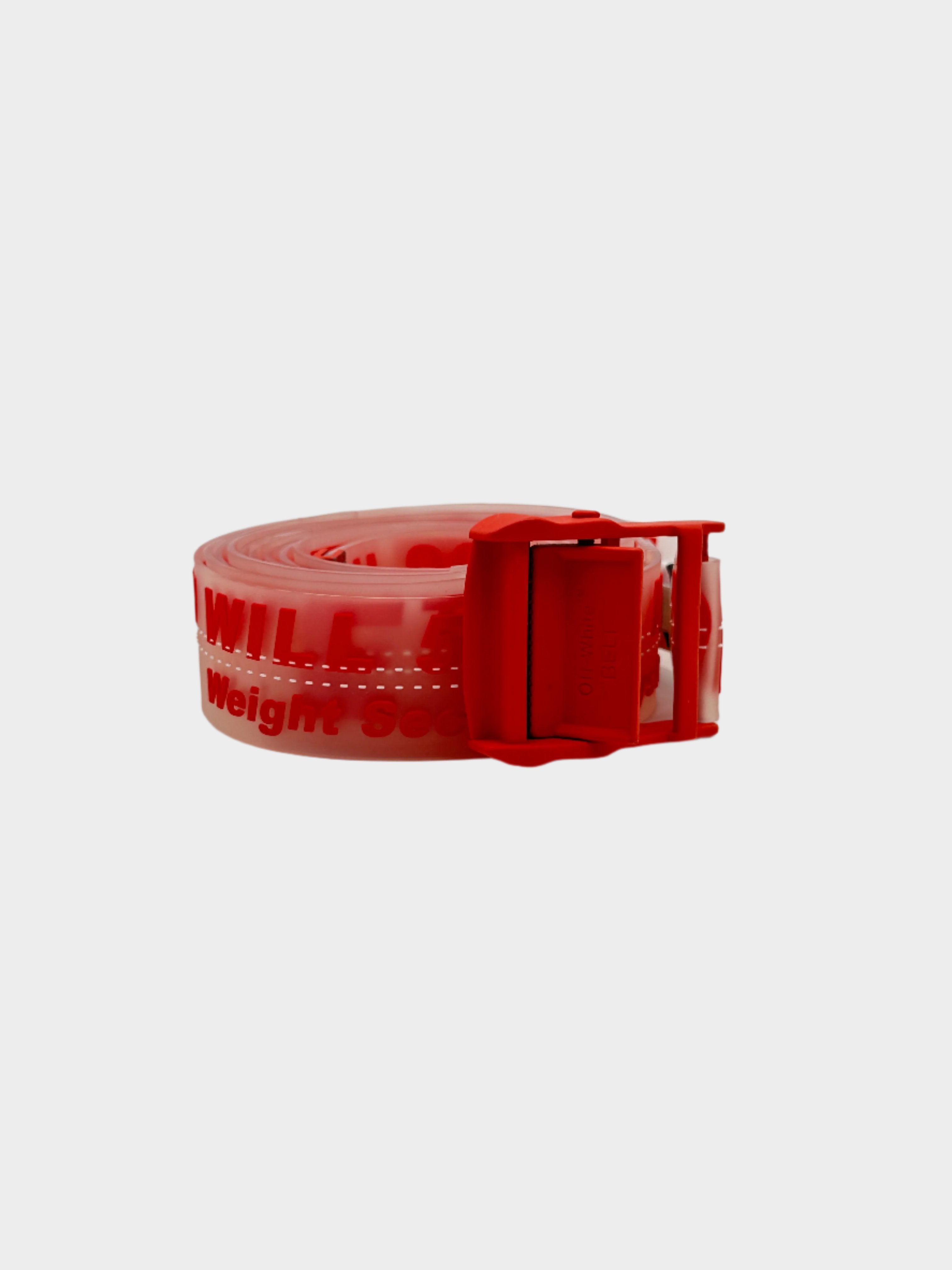 Red Industrial Belt