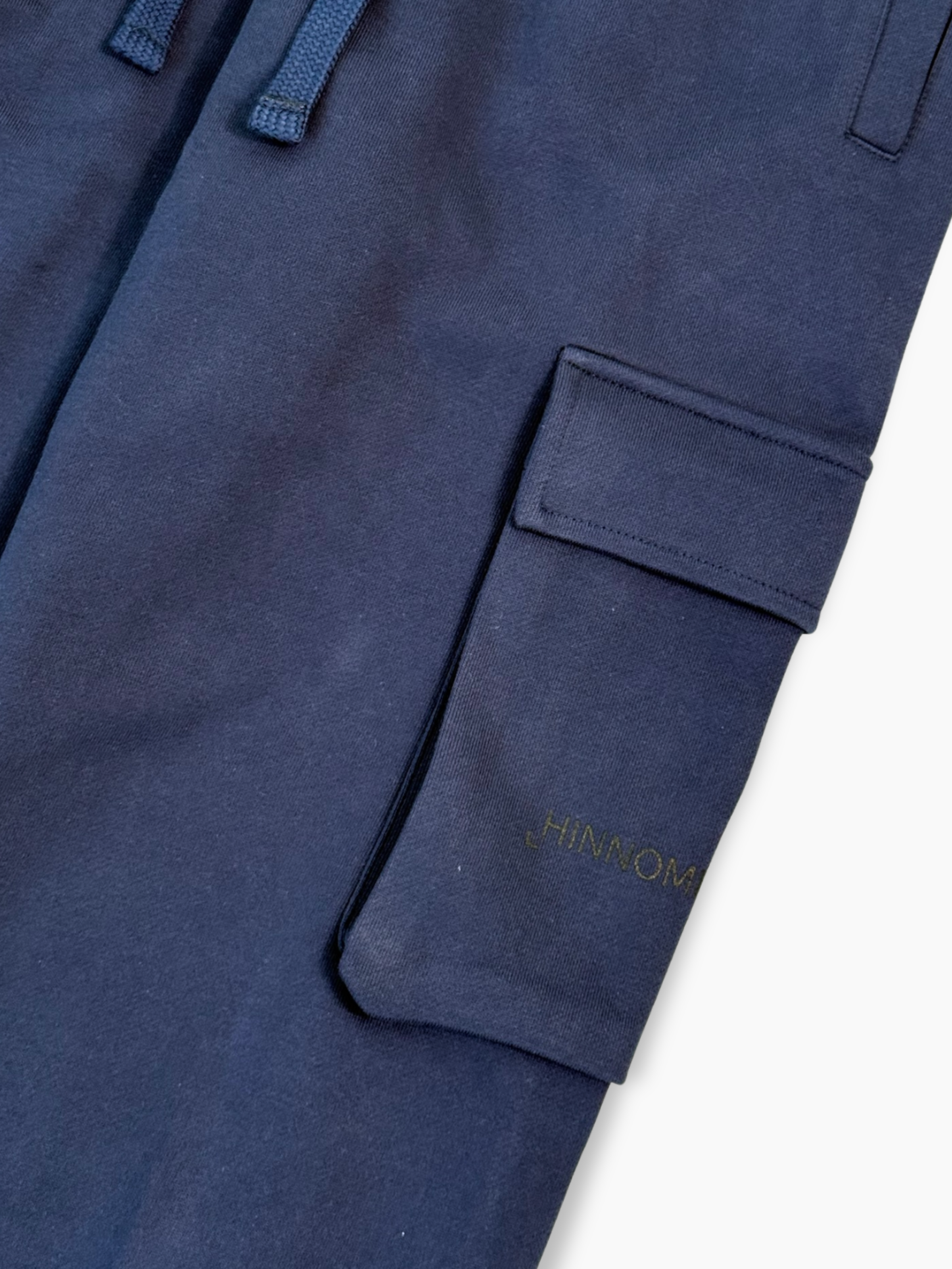 Pantalone In Felpa Blu Con Tasconi