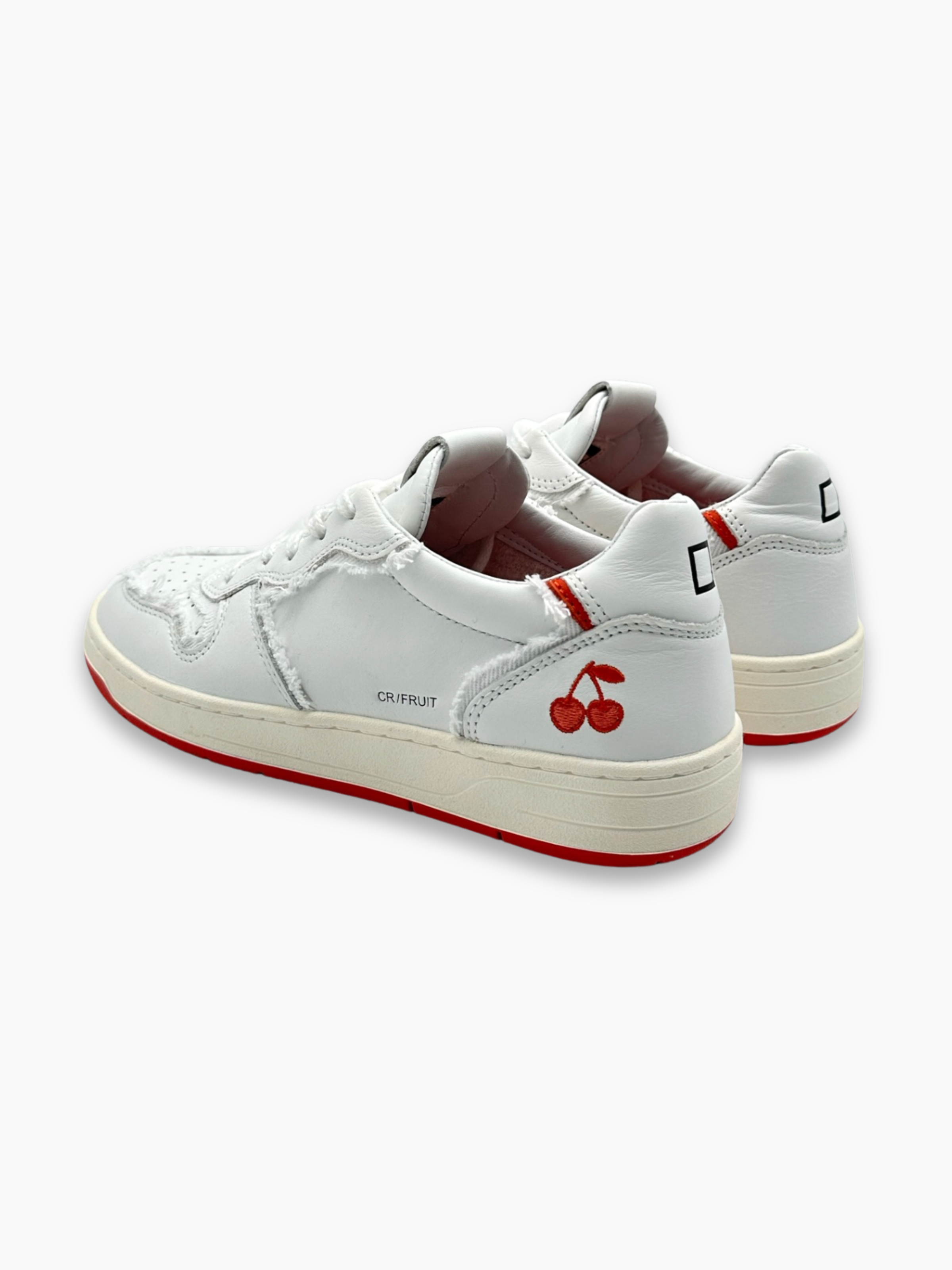 Sneakers Bianche Con Suola Rossa
