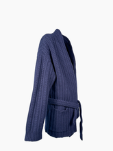 Cardigan In Maglia Con Cintura -  | Qlhype