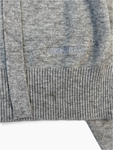 Maglia Grigio Melange Corta Con Cappuccio E Ricamo -  | dBlank