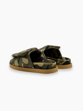 Slide Camouflage Con Suola Marrone -  | dBlank