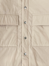 Giubbotto Beige Stile Camicia Con Tasche Frontali -  | dBlank