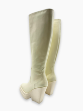 White Wedge Boots -  | dBlank