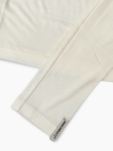 White Viscose Crop Turtleneck -  | dBlank