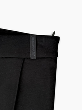 Black Tight Flared Trousers -  | dBlank