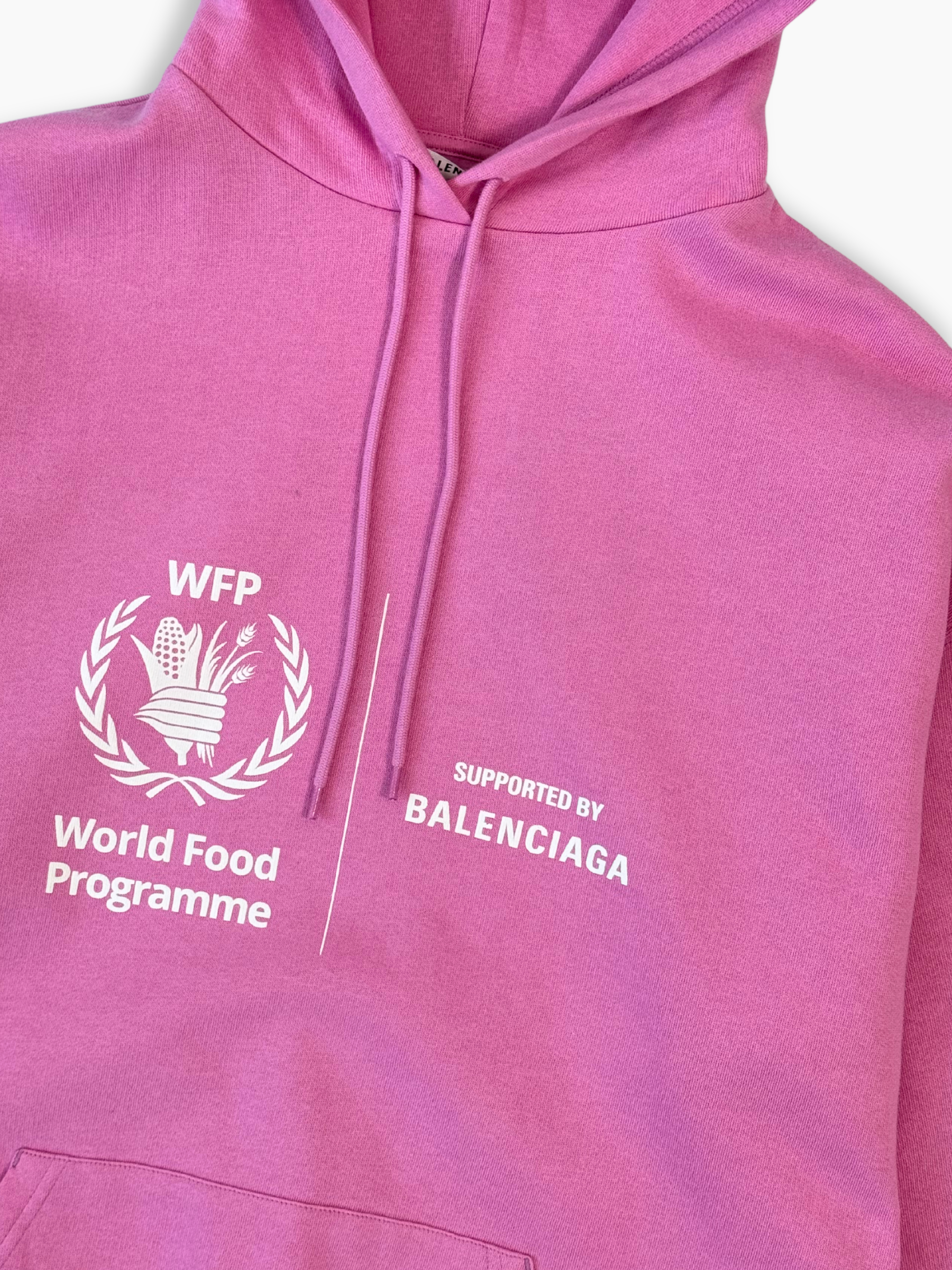 Felpa Rosa Oversize Con Logo