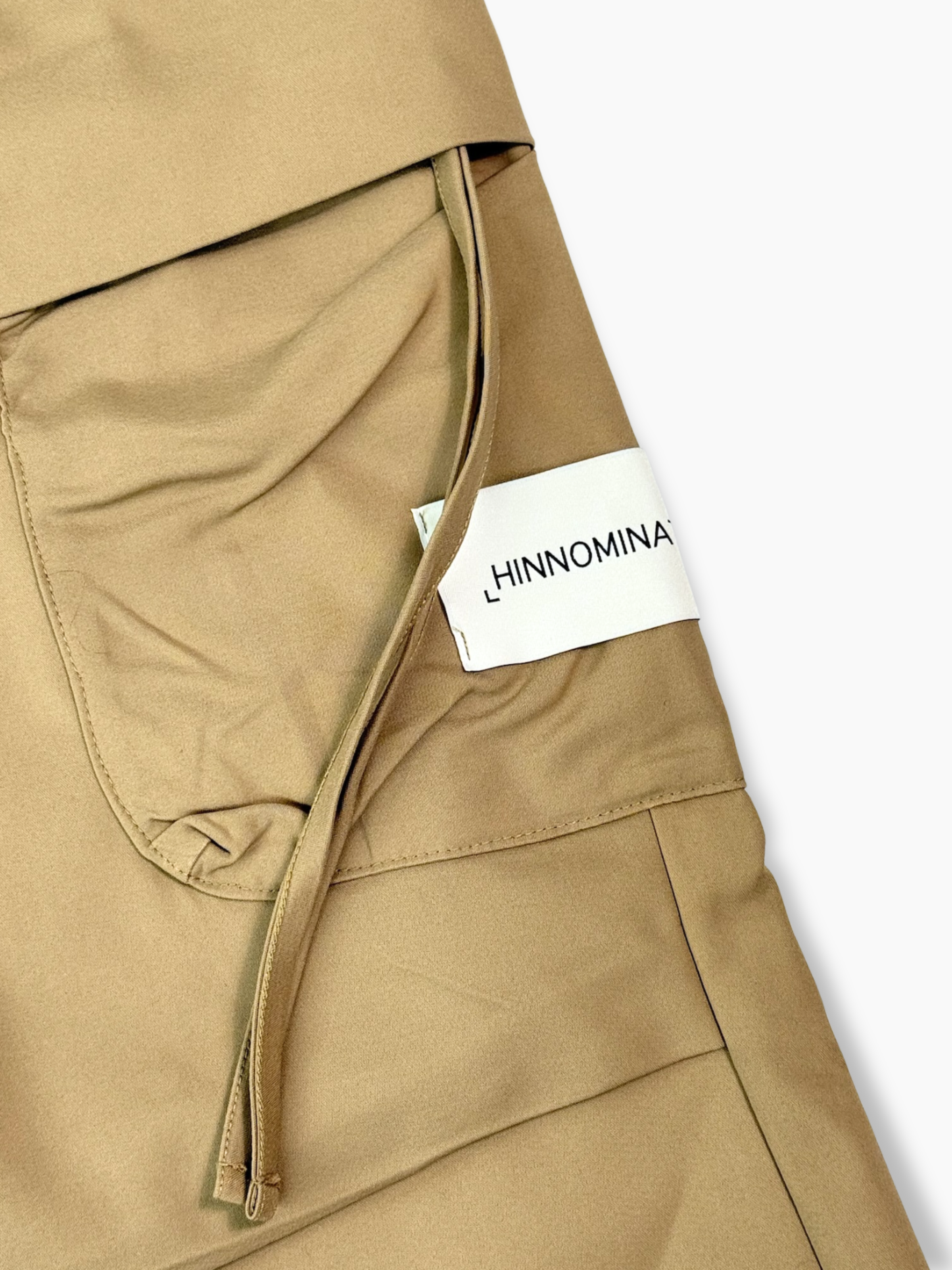 Pantalone Tortora In Nylon