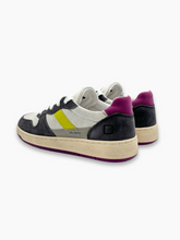 Sneakers Multicolor Con Dettaglio Lime - Multicolore | dBlank