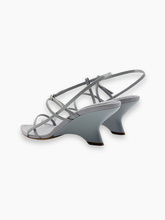 Sandali Con Zeppa Grigio Chiaro -  | dBlank