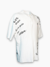 Polo Bianca Con Ricami - Bianco | Qlhype