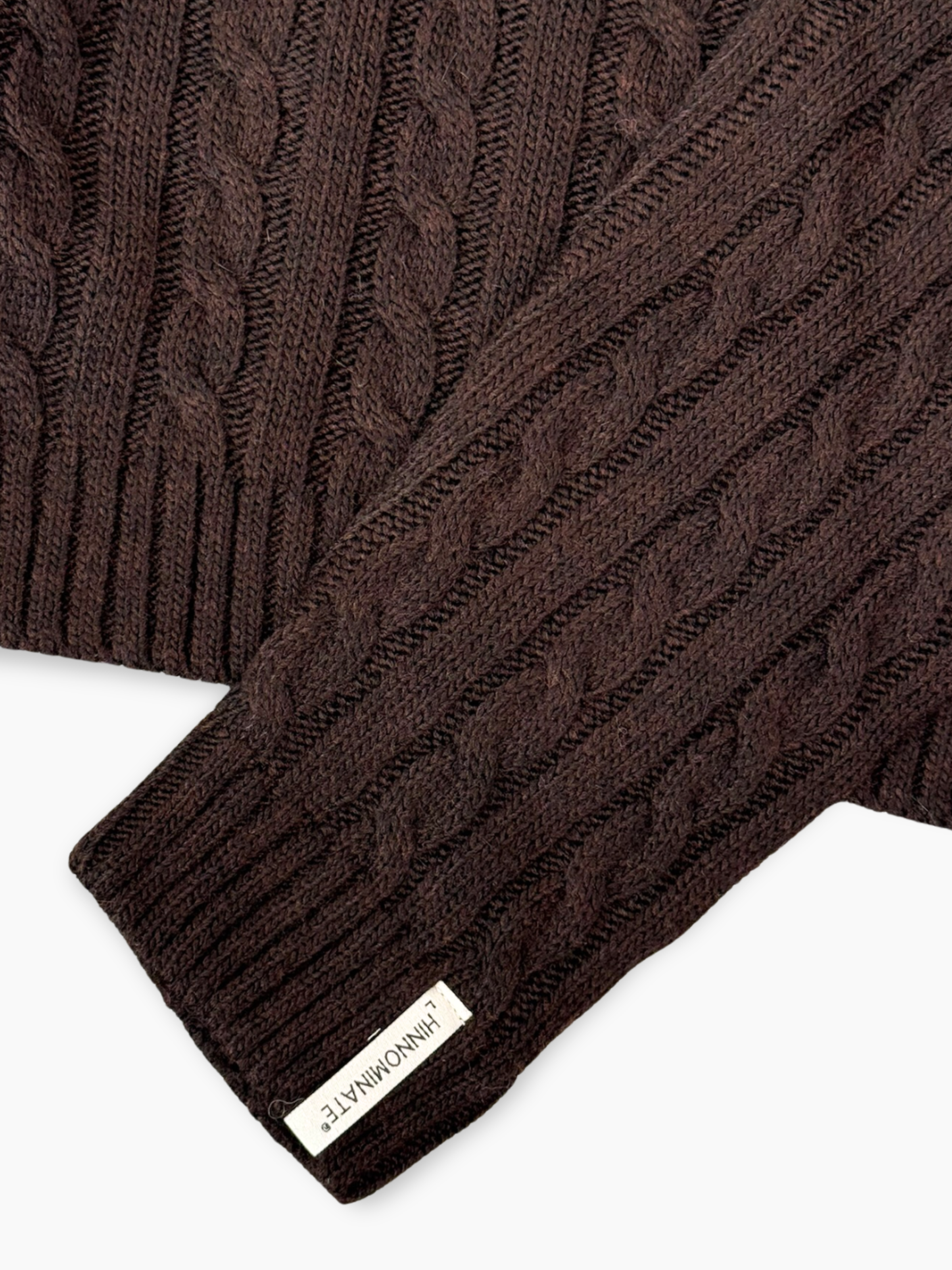 Maglia Moro Girocollo A Trecce