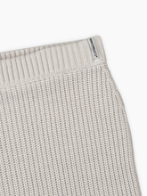 Off White Ripped Knit Skirt -  | dBlank