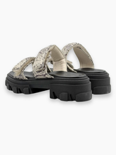 Sandali Platform Effetto Pitonato Con Suola Chunky -  | dBlank