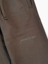 Dark Brown Fleece Trousers with Elastic Waistband -  | dBlank