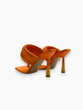 Sandali Arancioni In Raso - Arancione | dBlank