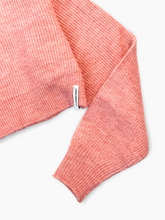 Maglia Rosa A Collo Alto Cropped - Rosa | dBlank