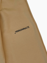 Hazelnut Straight-Fit Trousers with Print -  | dBlank