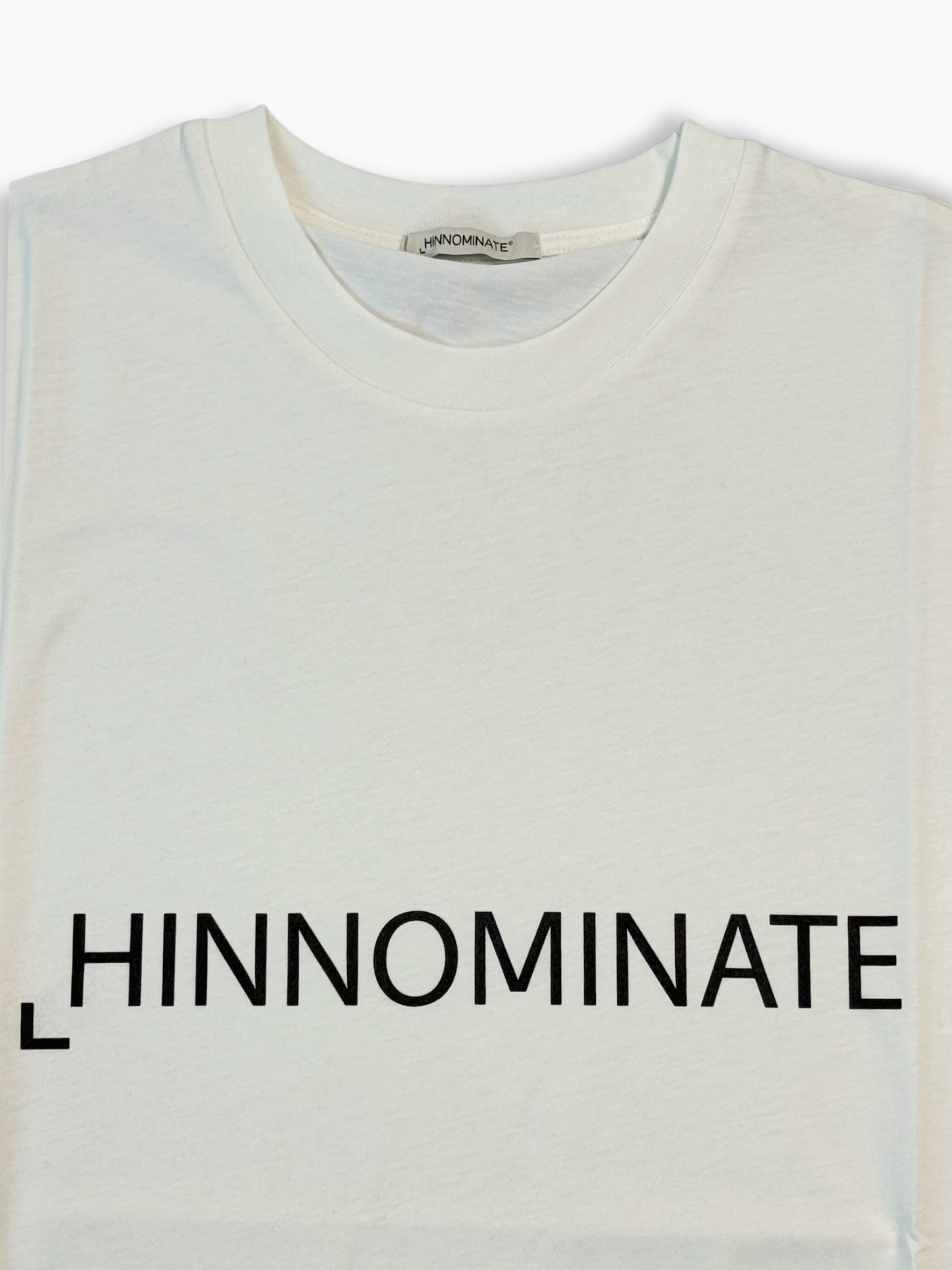 T-shirt Bianca In Jersey Con Stampa Grande
