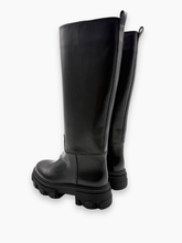 Black Chunky Sole Boots -  | dBlank
