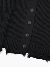 Short Black Knit Cardigan -  | dBlank