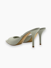 Mules Grigie In Pelle Con Tacco A Stiletto -  | dBlank