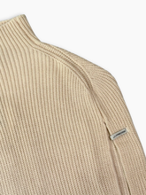 Off White Pearl Knit Turtleneck Dress -  | Qlhype